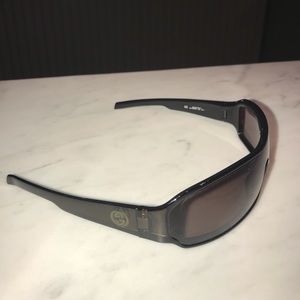 Mens Gucci Vintage 1990 90s GG 1462 sunglasses black/brown smoke